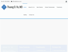 Tablet Screenshot of drtvo.com